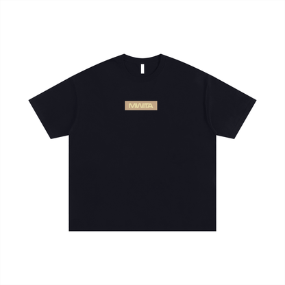 SM Block T-shirt Black front