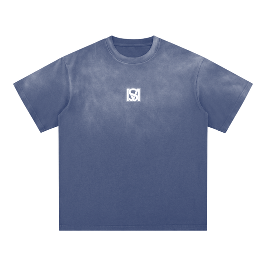 SM Washed T-shirt chambray front