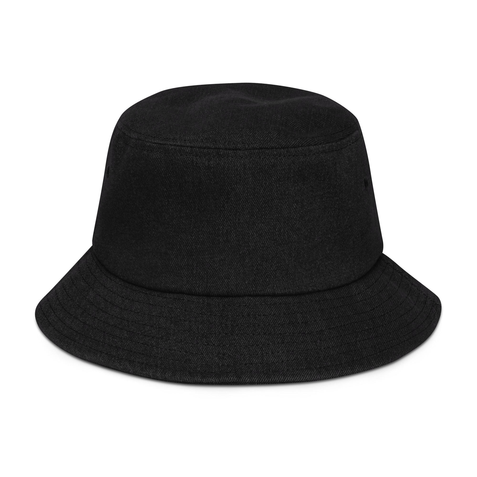 SM Denim Bucket Hat black back