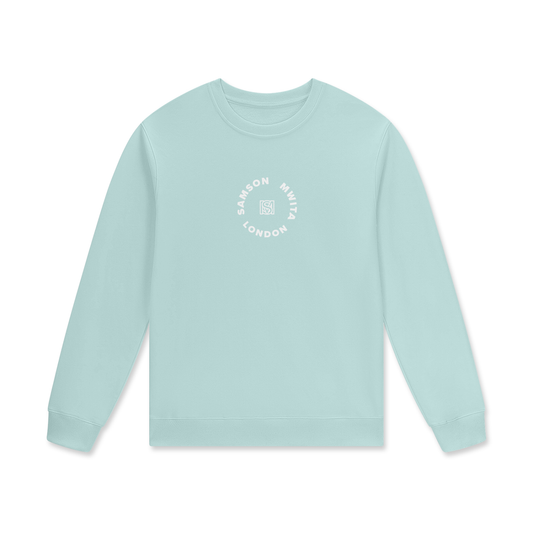 SM London Sweatshirt Ice Water front