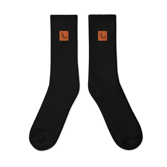 SM Socks black front