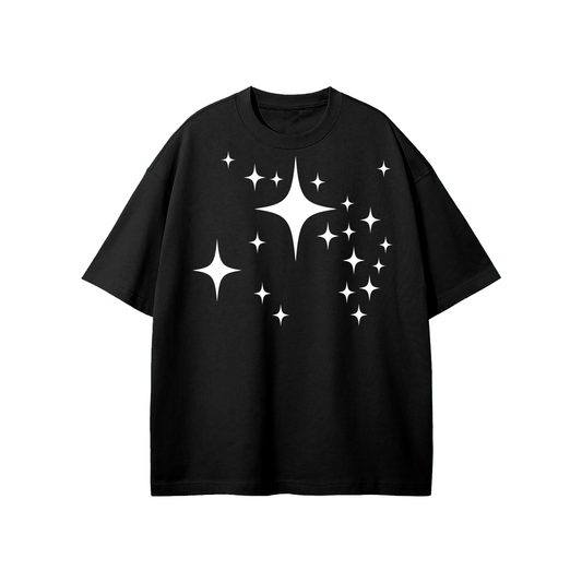 SM Star T-shirt black front