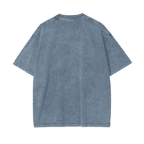 SM Acid Wash T-Shirt Blue Jean Back