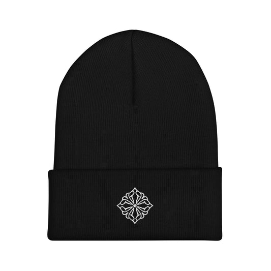 SM Fleur Beanie black front