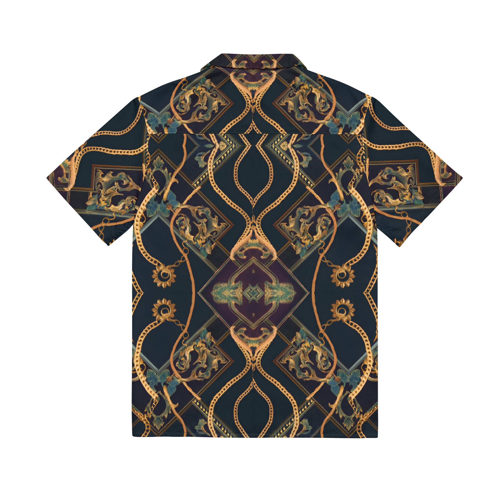 SM Gilded Waves Shirt Burnham back