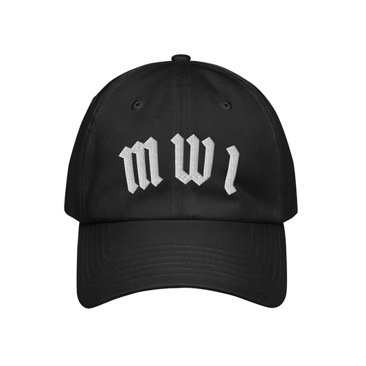 SM Script Cap black front