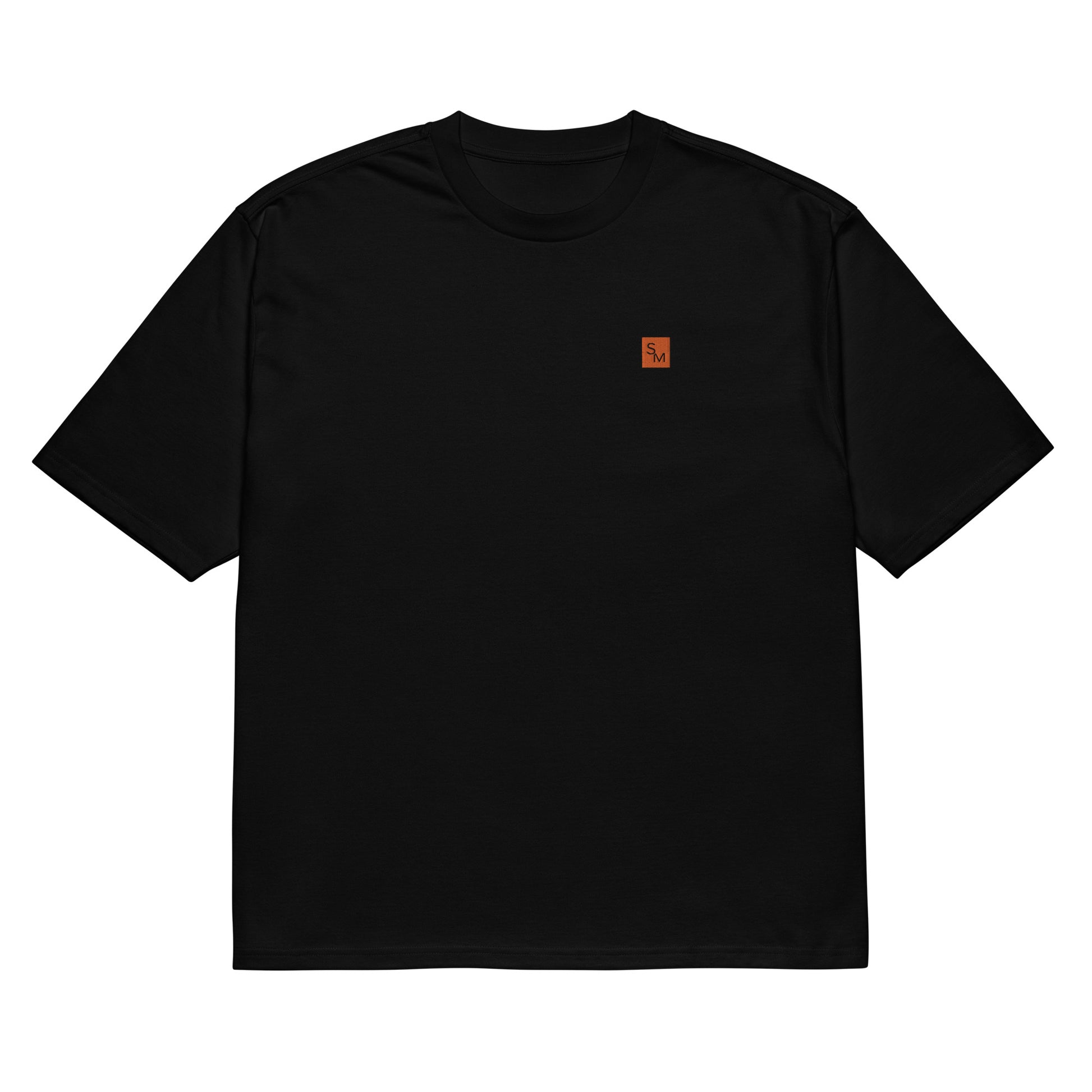 SM Sig. Oversized T-shirt black front