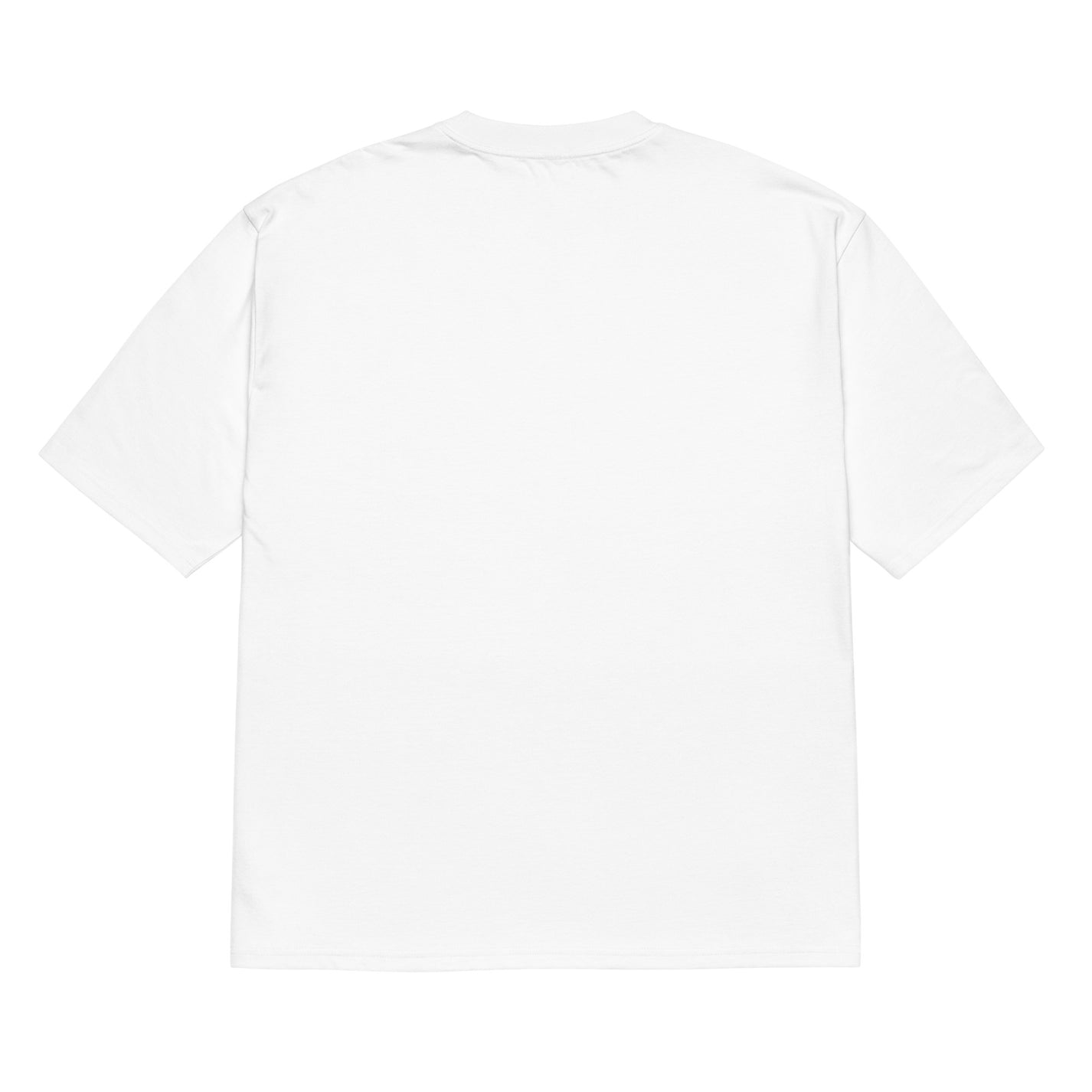 SM Floral T-shirt back white