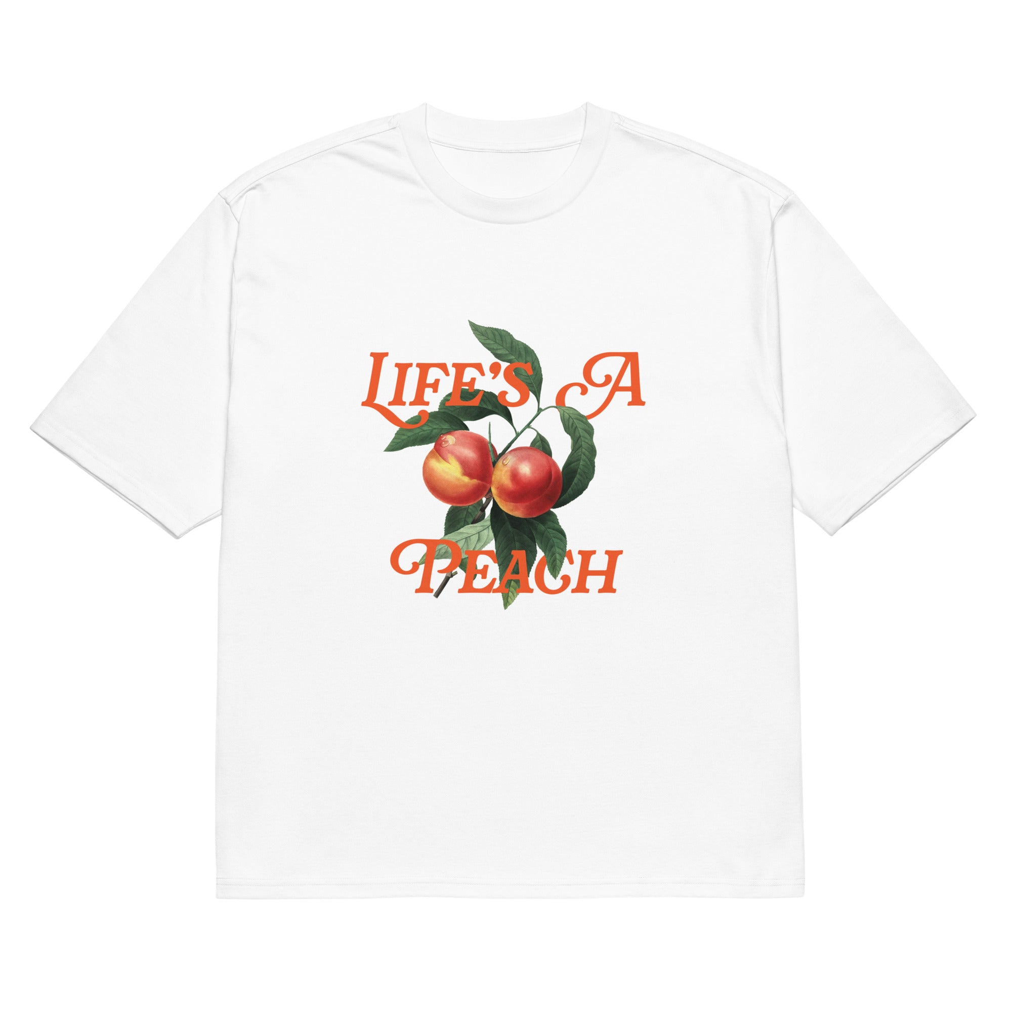 SM Life&#39;s A Peach T-shirt front
