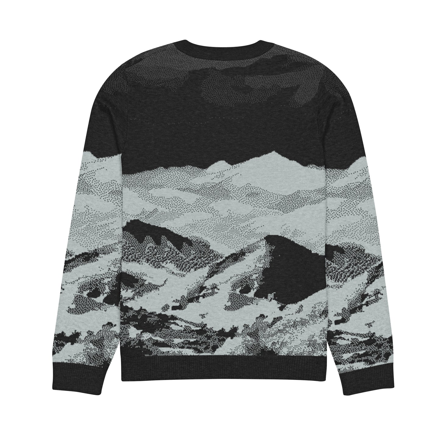 SM Alpine Jacquard Knitted Sweatshirt back