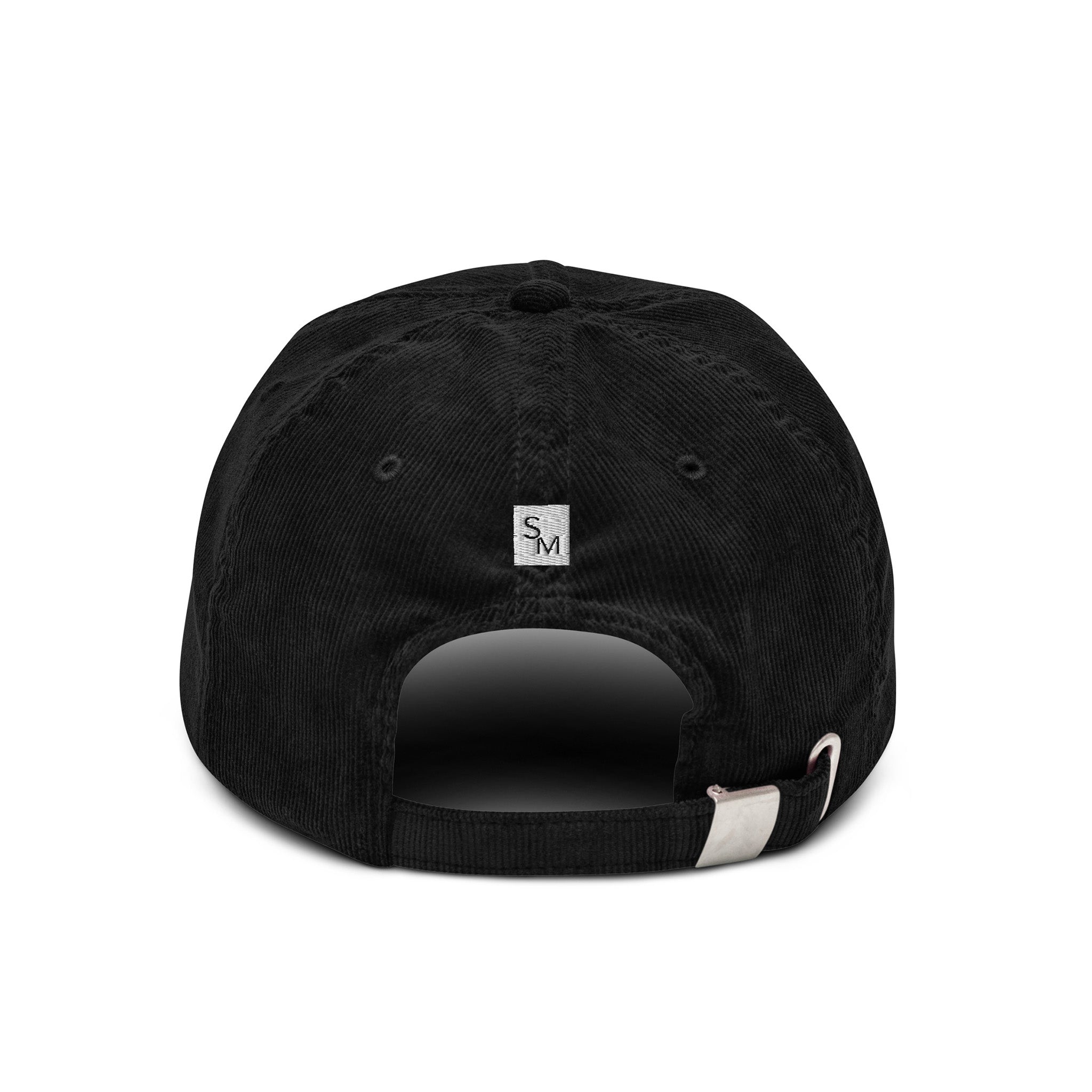 SM Corduroy Cap black back