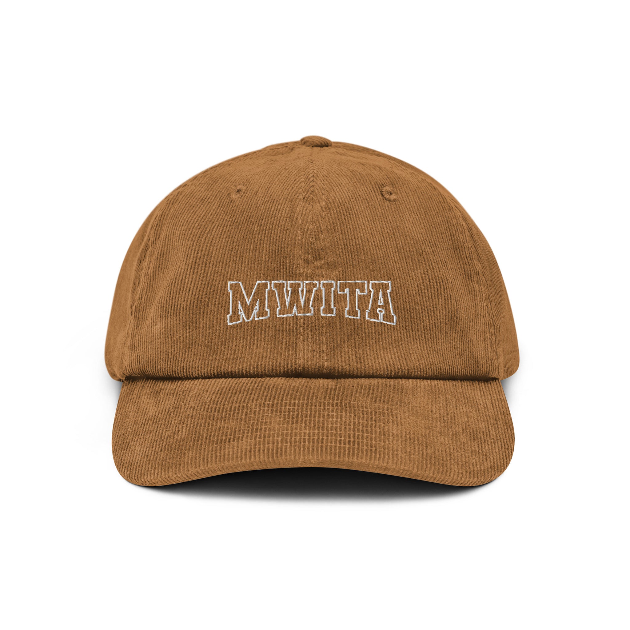 SM Corduroy Cap camel front