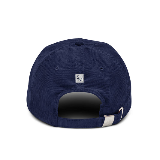 SM Corduroy Cap navy back