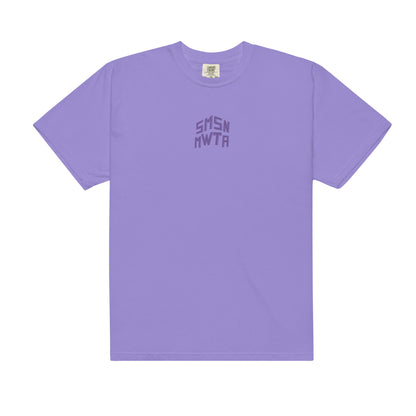 SM Isometric T-shirt violet front