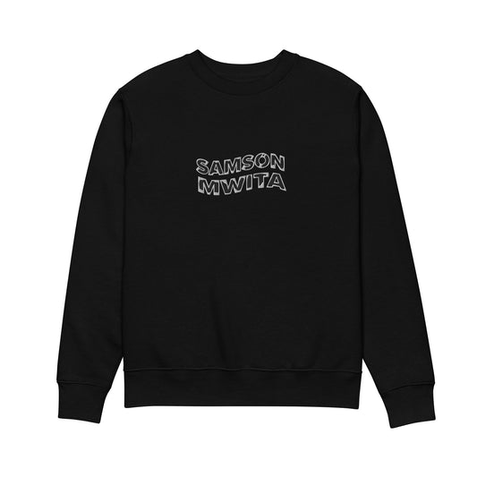 SM Logo Sweatshirt black front