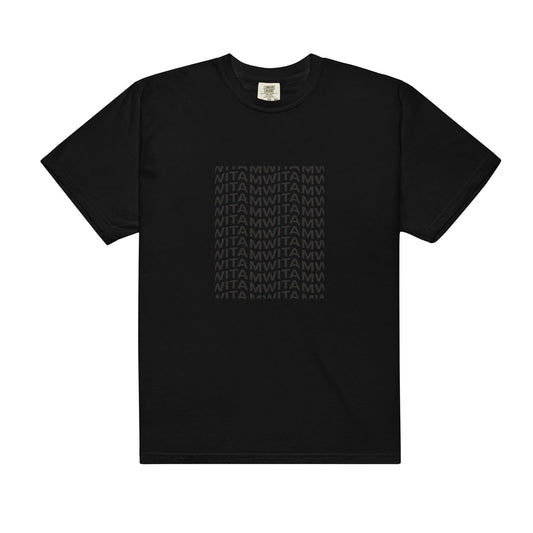 SM Motif T-shirt black front