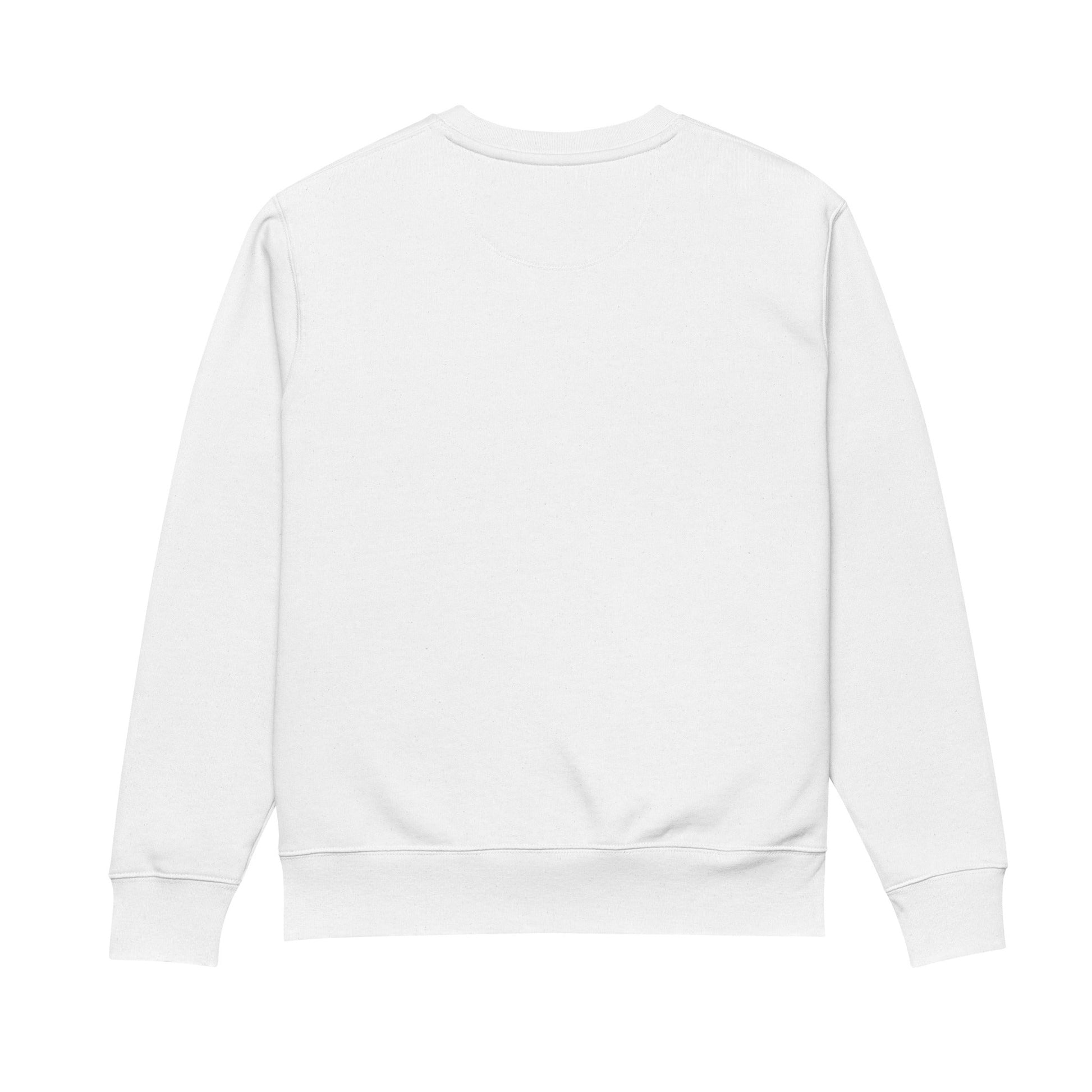 SM Logo Sweatshirt white back