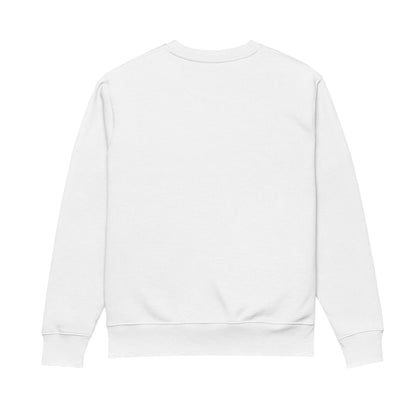 SM Logo Sweatshirt white back