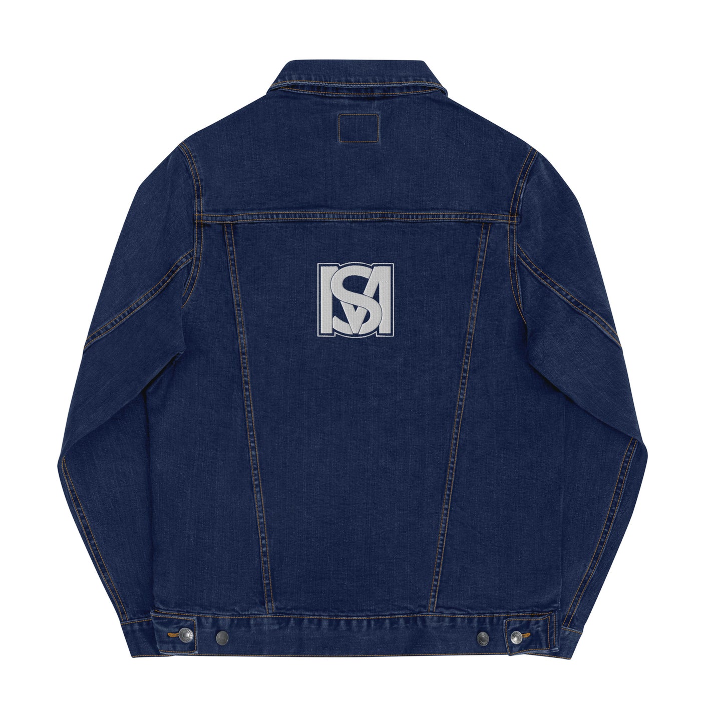 SM Denim jacket back