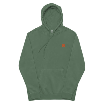 SM Hoodie Pigment Alpine Green Front