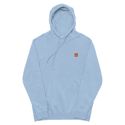 SM Hoodie Pigment Light Blue front