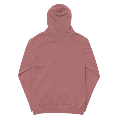 SM Hoodie Pigment Maroon back