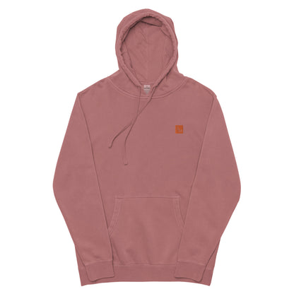 SM Hoodie Pigment Maroon front