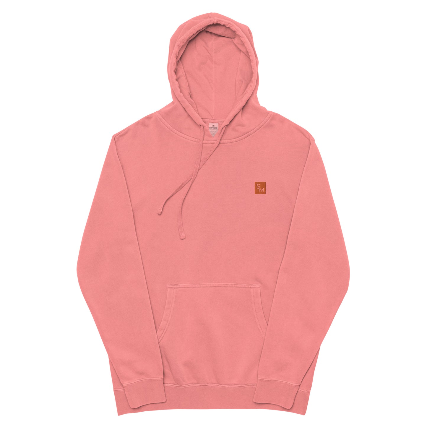 SM Hoodie Pigment Pink front