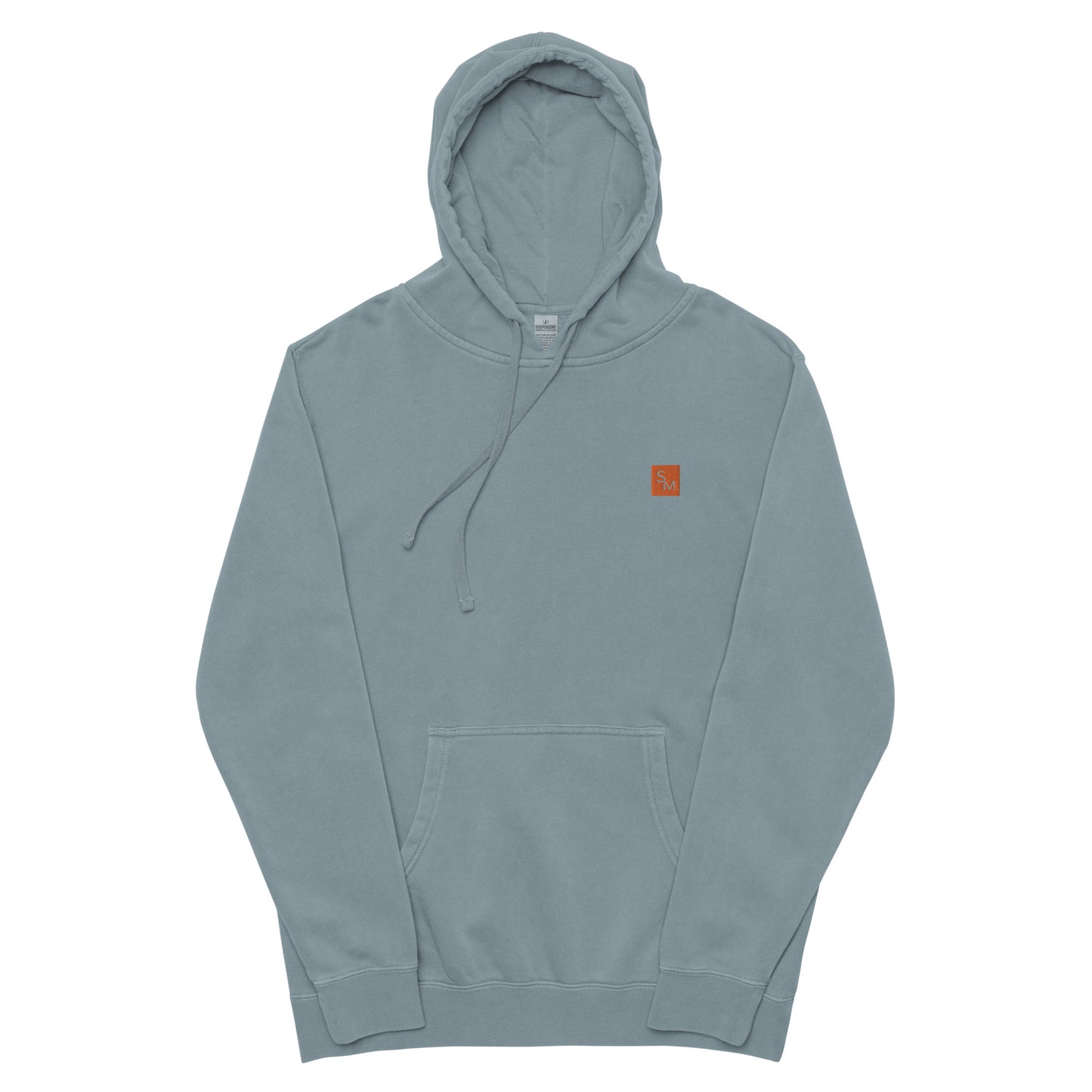 SM Hoodie Pigment Slate Blue front